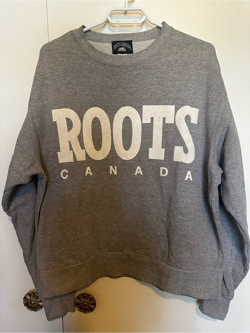 Vintage Roots Grey Crewneck Sweatshirt